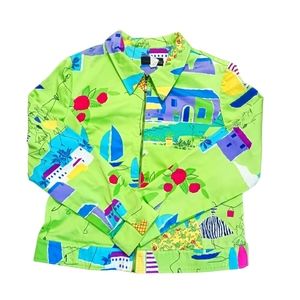 Elizabeth Dalton Midi jacket with zipper